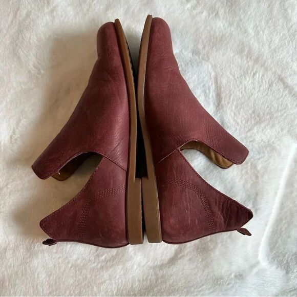 Kodiak Women's Maroon Cutout Booties Size 9 - Picture 9 of 9